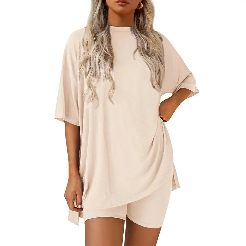 Women's Summer Two-Piece Set 2025 Casual Oversized