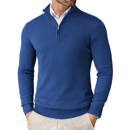 Men's Quarter Zip Up Sweaters