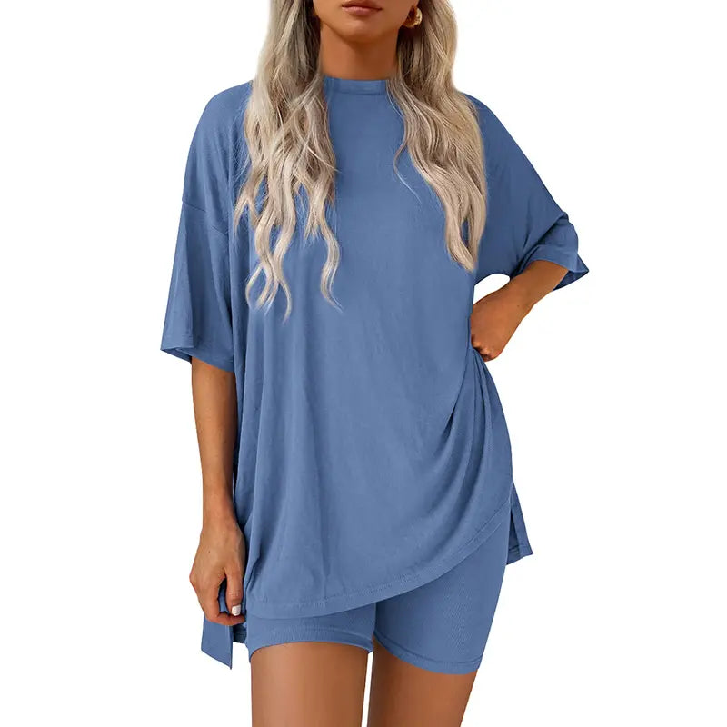 Women's Summer Two-Piece Set 2025 Casual Oversized