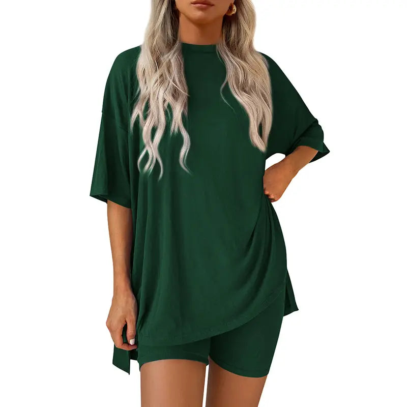 Women's Summer Two-Piece Set 2025 Casual Oversized