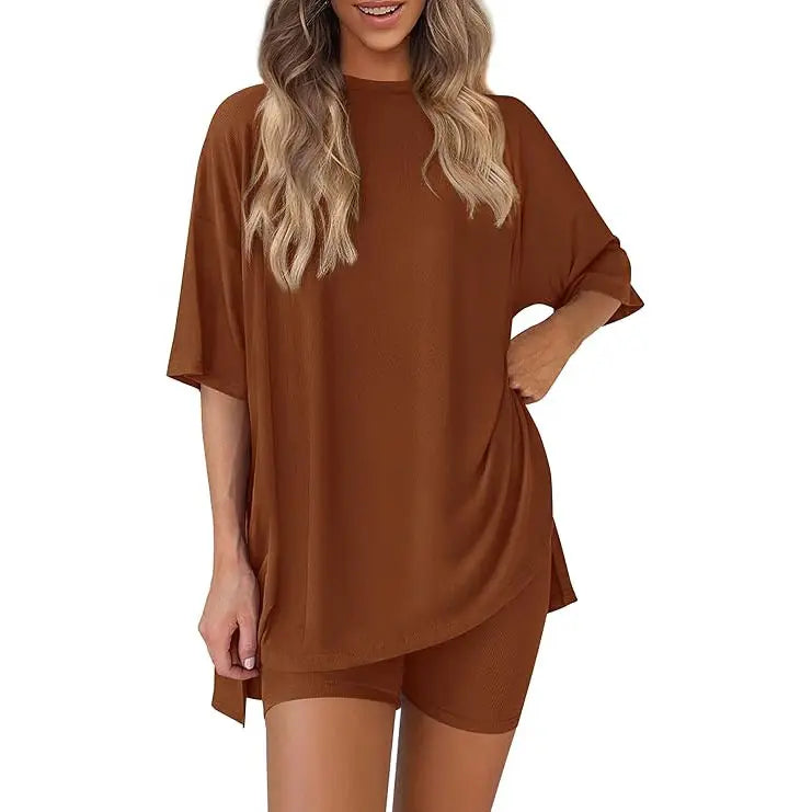 Women's Summer Two-Piece Set 2025 Casual Oversized