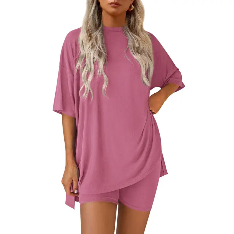 Women's Summer Two-Piece Set 2025 Casual Oversized