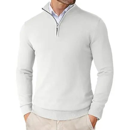 Men's Quarter Zip Up Sweaters